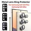 Металлическое защитное стекло для объектива Samsung Galaxy S24 Ultra S24 Plus, защитная пленка для камеры S24+ S23Plus S23 Ultra, задняя крышка объектива
