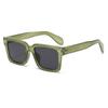 Box Sunglasses Fashion High-End Sunglasses Foreign Trade Retro Men'S And Women'S Uv Protection