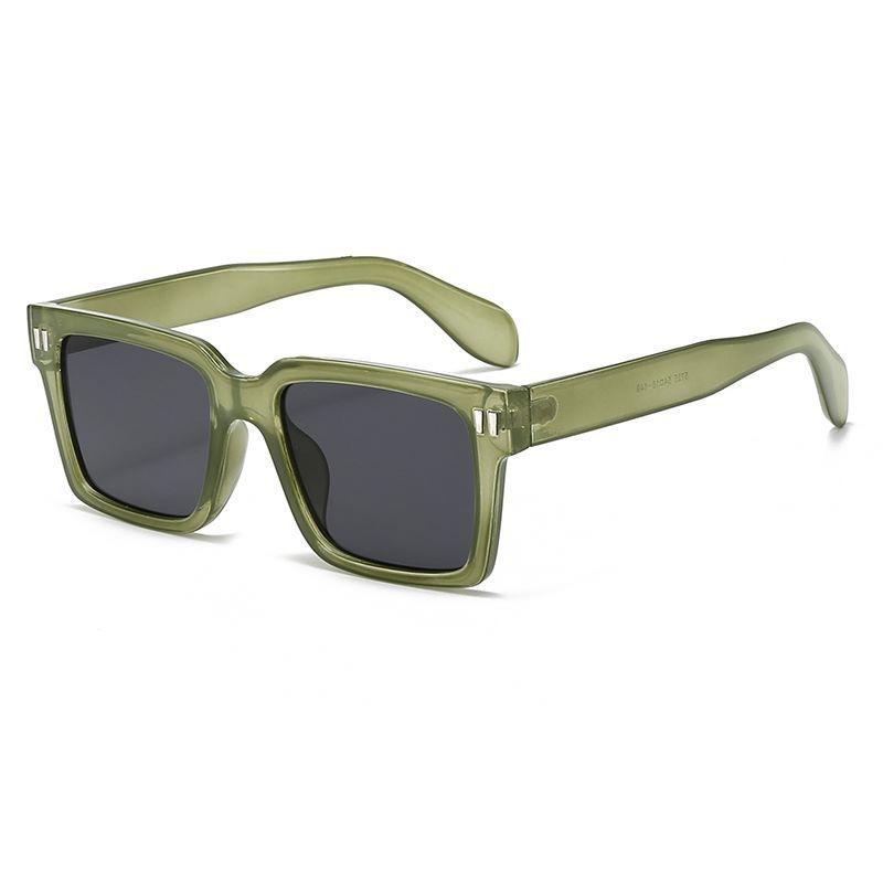 Box Sunglasses Fashion High-End Sunglasses Foreign Trade Retro Men'S And Women'S Uv Protection