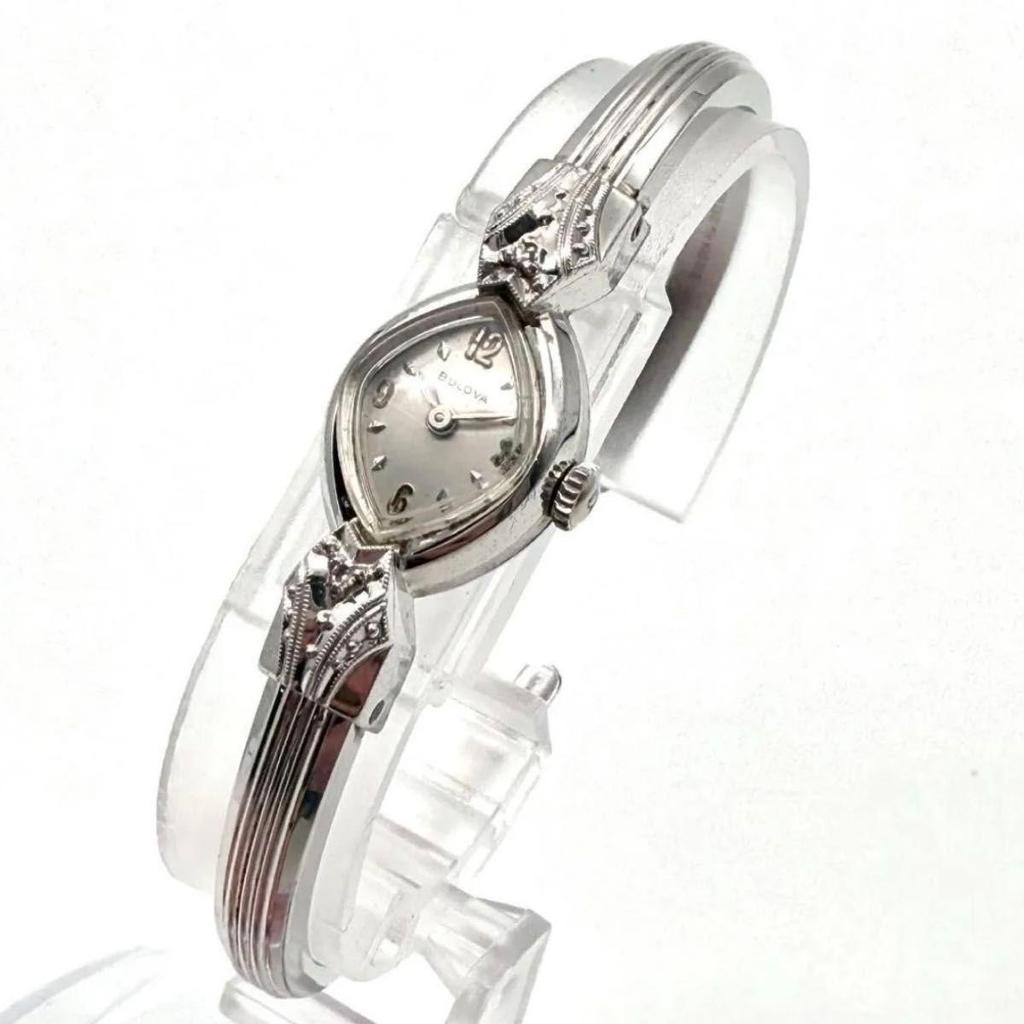 Б/у A012 BULOVA Винтажные женские часы-браслет