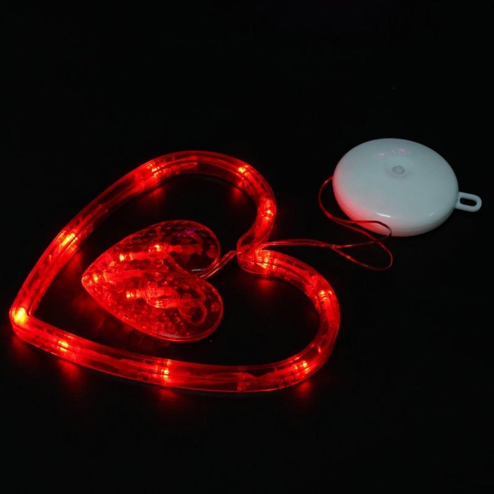 Waterproof Heart Curtain Fairy Light Creative Suction Cup Atmosphere Light  Proposal Ceremony