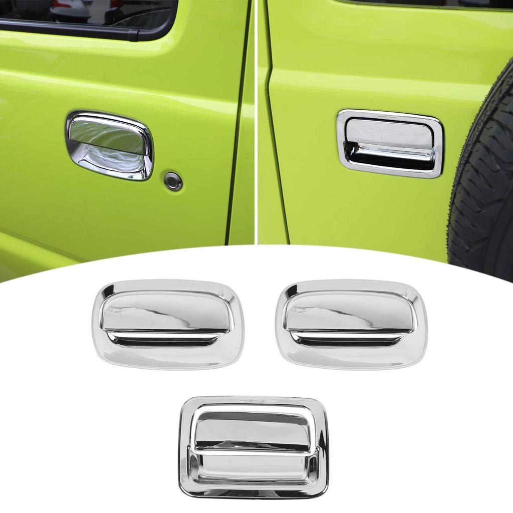 ANTC Door Handle Protectors for Suzuki Jimny Protective Door Handles to Prevent Nail Scratches JB64/JB74, 6-Piece Set, Stickers, Scratch-Resistant
