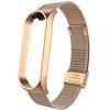 For Xiaomi Mi Band 3 4 5 6 Metal Strap Wristband Stainless Steel Buckle Replacement Strap