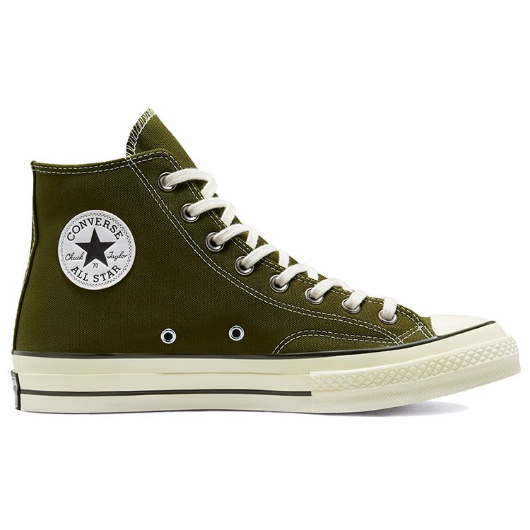 Converse Кроссовки унисекс Chuck 70 High Dark Moss Green Egret Black 171565C