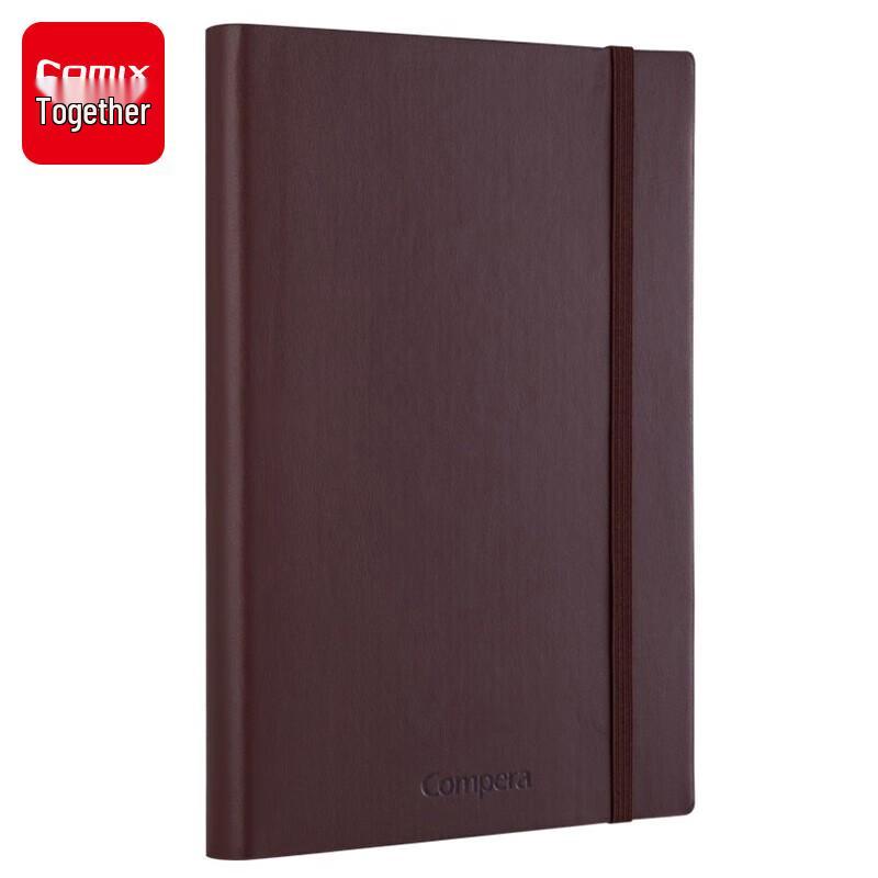 Comix Compera C8002 A5 Leather Notebook