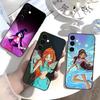 Чехол для телефона Girl B-Winx Clubs для Samsung Galaxy A73,A72,A71,A70,A52,A51 Другие Мягкий Черный Чехол