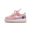 Кроссовки Air Force 1 Toggle SE Low top для скейтбординга Розово-белые для младенцев и малышей DB1819-600