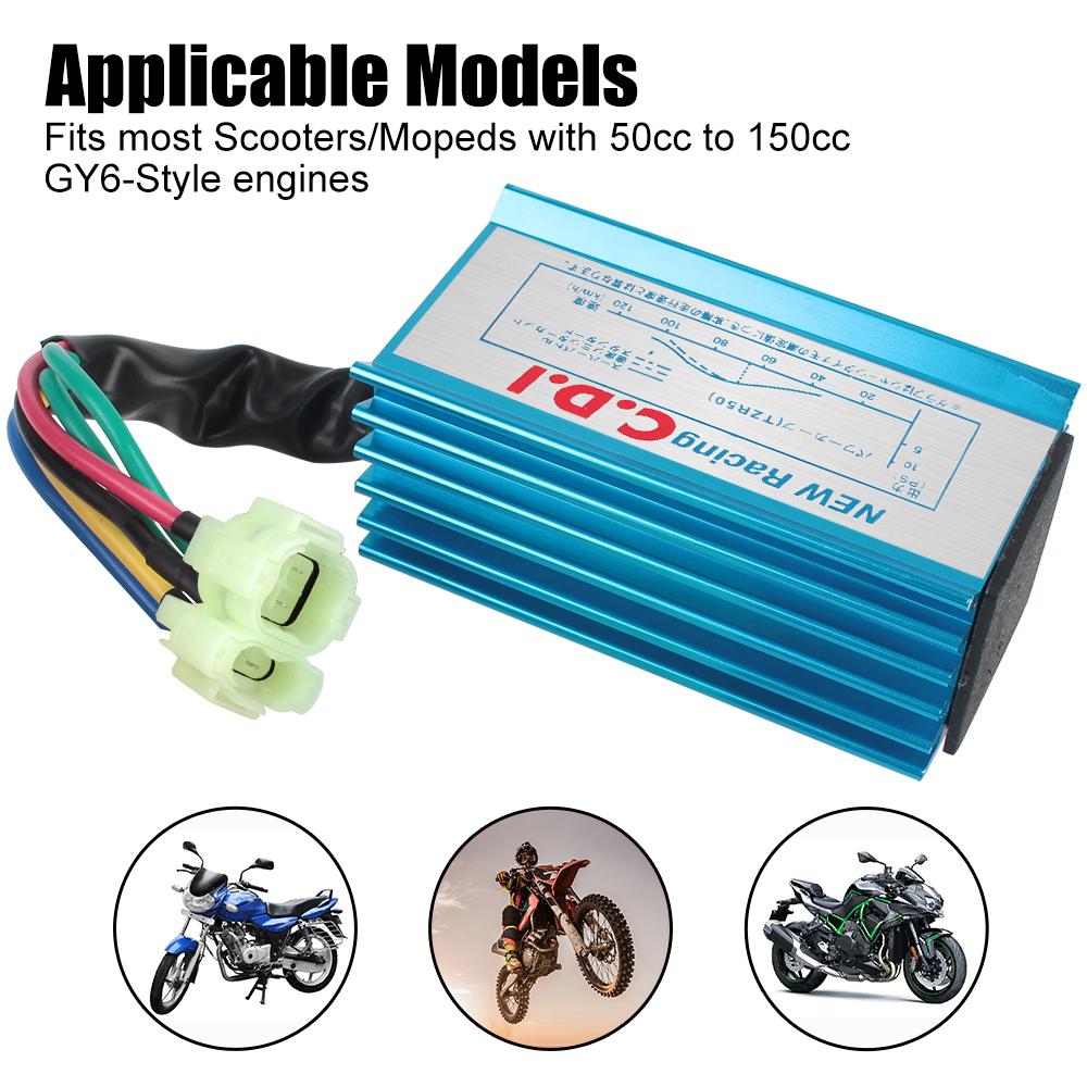 Высокопроизводительный 4-тактный 6-контактный для 50cc 70cc 90cc 110cc 125cc 150cc Honda XR50 CRF50 CDI электрический кабель, жгут проводов, катушка зажигания мотоцикла