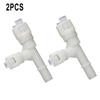 2x Heater Inlet Hose Connector For Silverado Suburban Tahoe Sierra Yukon 800-413