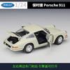 AKEZM1 WELLY 1:24 Scale 1964 Porsche 911 Classic First Generation - Alloy Die-Cast Model with Opening Doors, Collector's Display Gift