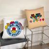 1pc Mr.Men And L-Little M-Miss Pillow Case Fashion Square Pillowcase Bedroom Sofa Room Ins Decoration Leisure