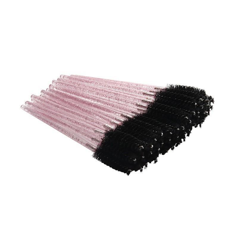 Disposable Crystal Rod Eyelash Extensions Brush - Spiral Curl Comb