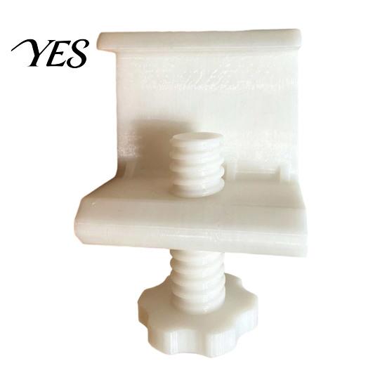 Durable Storage Solution 3D Printed Desk Clamp Cable Organizer, Cord Holder with Multiple Slots, Sturdy Wire Management Rack Rack, Anti-Slip Grip for