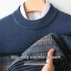 Men's 100% Pure Wool Knitted Sweater