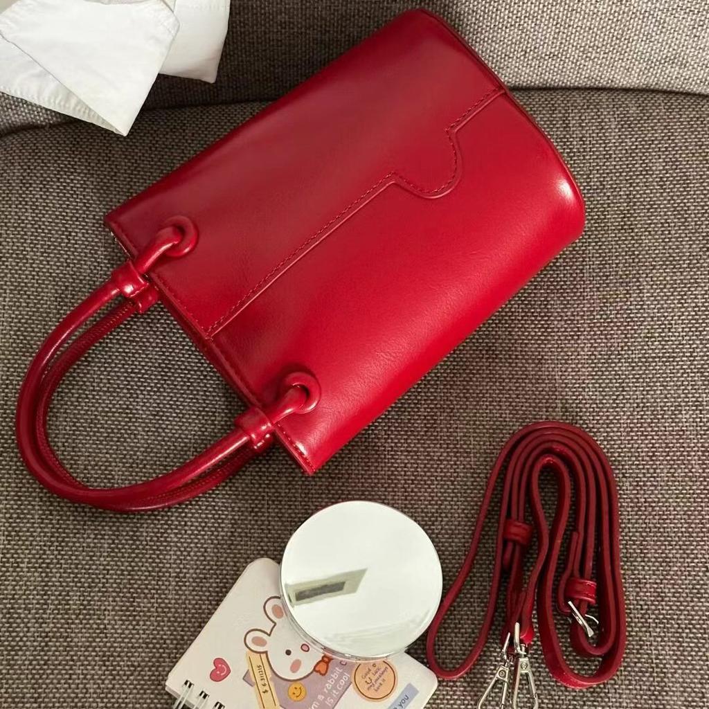 Fashionable Bucket Bag used for Women's Popular Choice High-end Easy Handbag Autumn and Winter New Black Versatile Cross-span Bag
