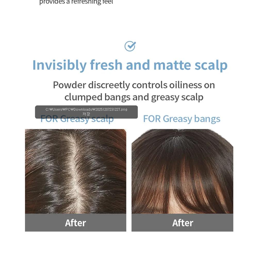 A'PIEU Oily Hair Dry Powder 5g - Oil Control for Fresh Hair