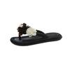 Summer Flat Shoes for Women Fashion Flower Women's Casual EVA Slippers New Outdoor Slip On Light Women's Platform Flip Flops