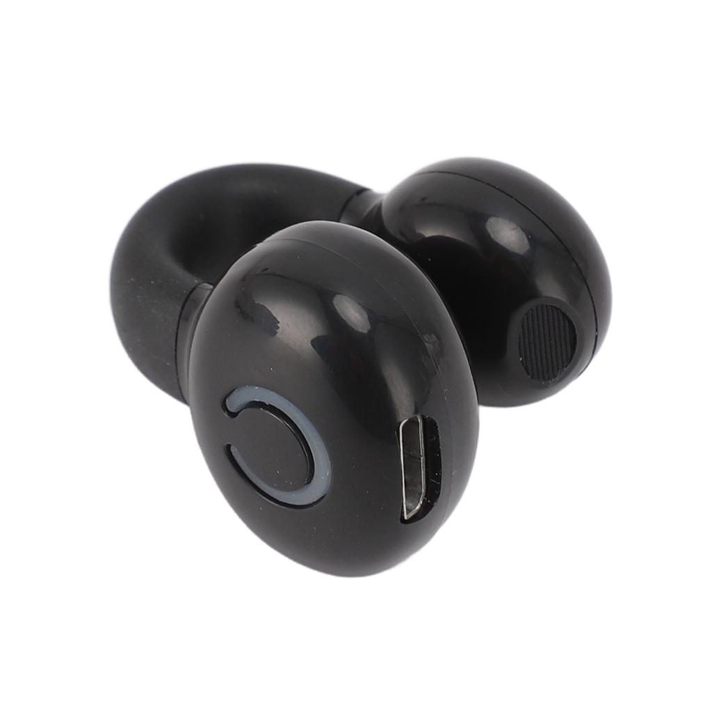 1pc Bluetooth V5.3 Ear Clip Bluetooth Headphone Stereo Noise Canceling Waterproof Bone Conduction