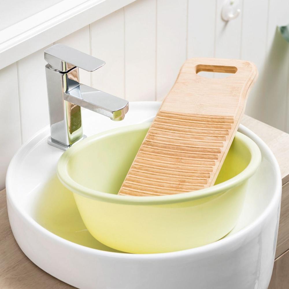 Durable Portable Anti-slip Rectangle Laundry Board Clothes Cleaning Tools Washboard Scrubboards