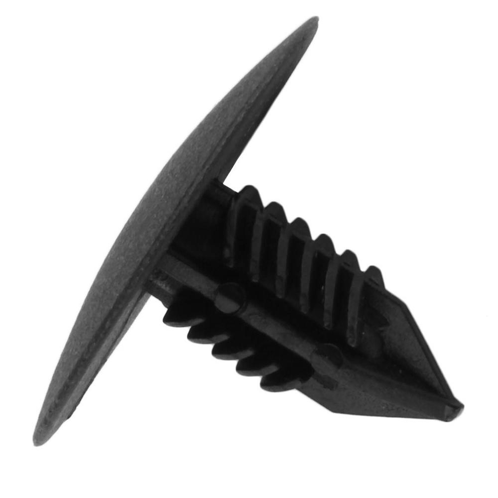 10 мм автомобильный бампер крыло толчковый зажим черный универсальный заклепка пластиковые защелки инструменты винтовой крепеж для Renault Clio MK2 MK3