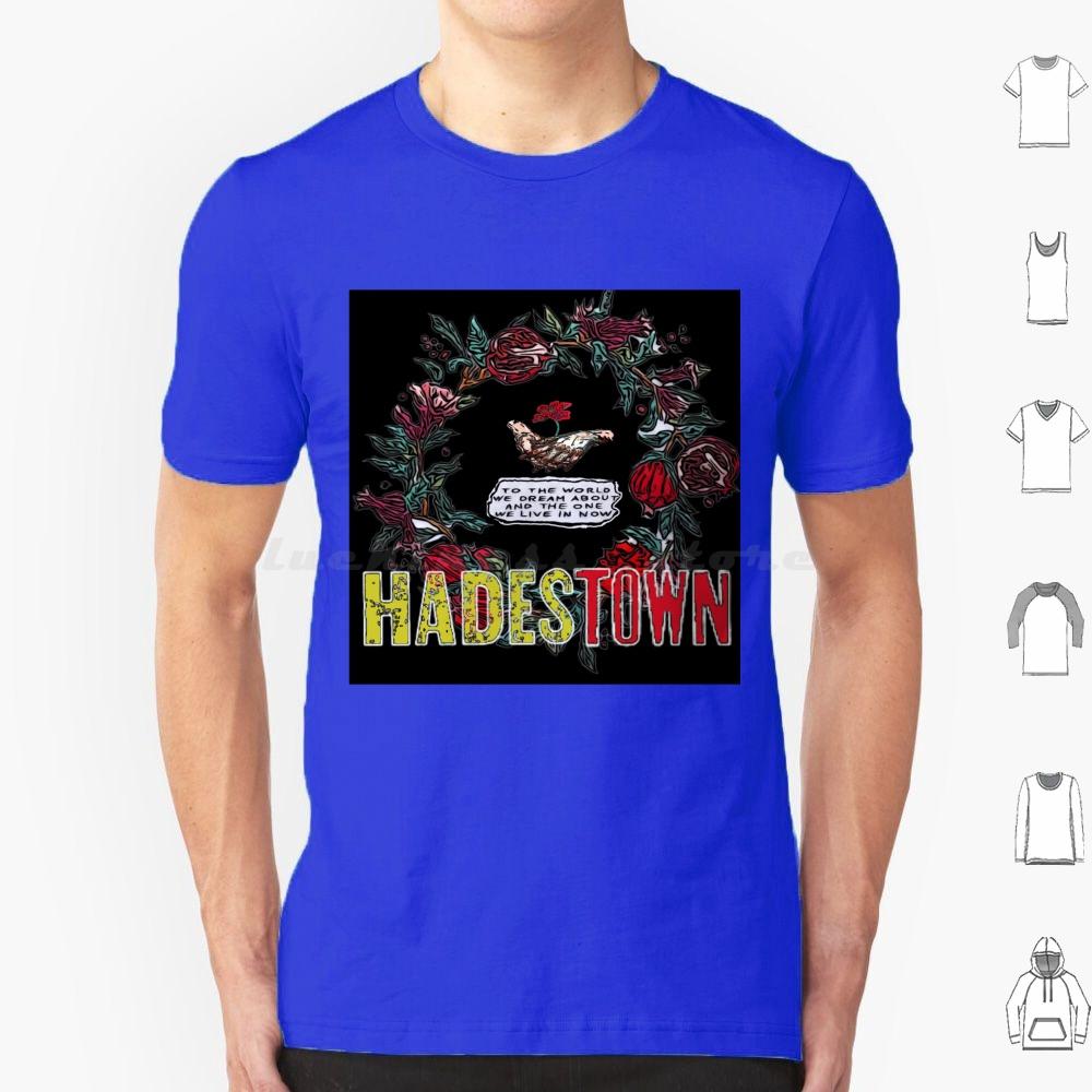 Футболка с принтом мюзикла Hadestown 6XL Хлопок Крутая футболка Hadestown Музыкальный Сцена Театр Актер Актриса Певец Танцор Исполнитель