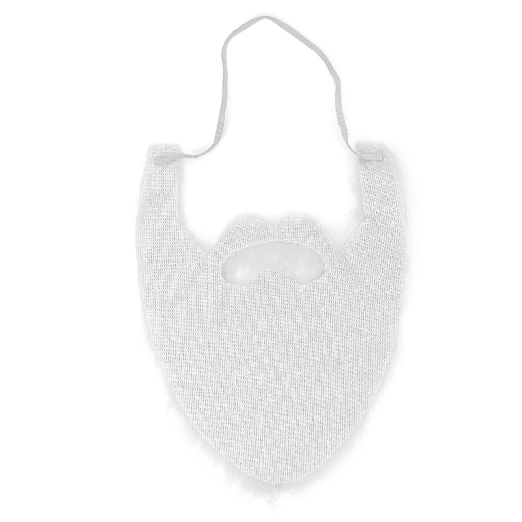 Партия Поддельная Борода Поддельные Волосы Борода Для Лица Плюшевые Поддельные Усы Для Костюма Аксессуары Белый