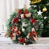 New Christmas Decorative Wreath Handmade Christmas Wreath Door Hanging Window Props Decoration.