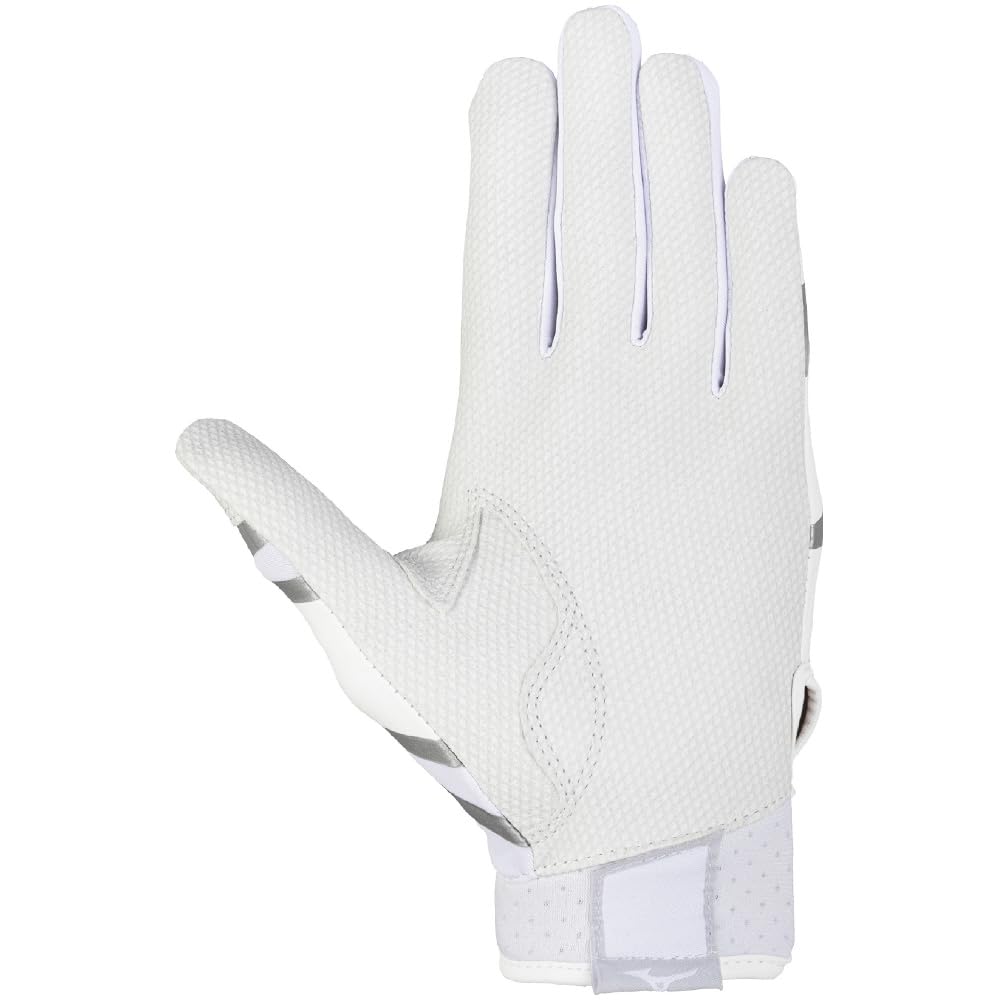 MIZUNO Direct Store Exclusive UFA Baseball Gloves 1EJEA837 L Size White x Silver (Mizuno) <Mizuno Collection> F-257