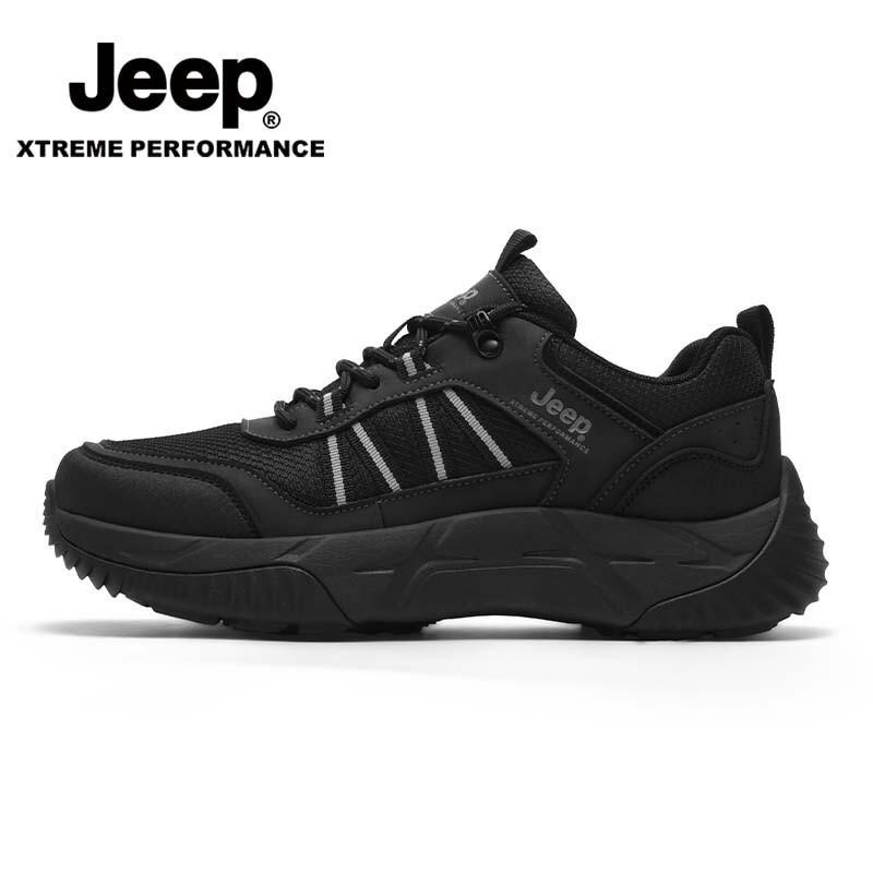 JEEP Men's Casual Breathable Hiking Sneakers