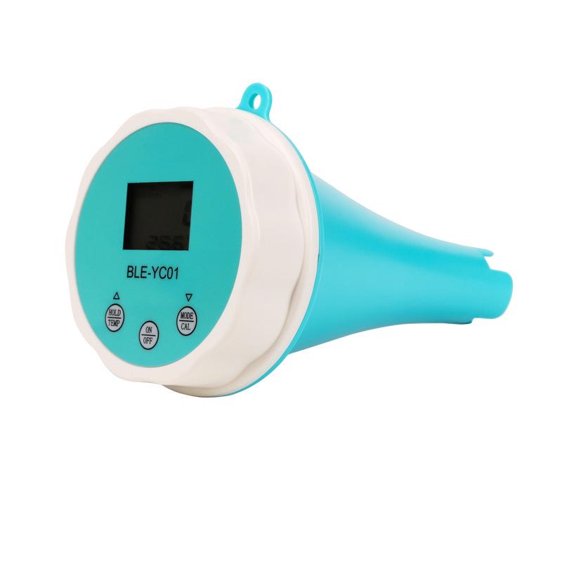 Умный Bluetooth-тестер воды в бассейне: Мониторинг хлора, pH, TDS, EC, ORP, CL и температуры с помощью плавающего датчика и приложения.