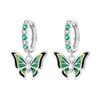 Orstarry 925 Silver Pink Sweet Bow Earrings Women Jewelry Trendy Drop Earrings Party Gift Anniversary