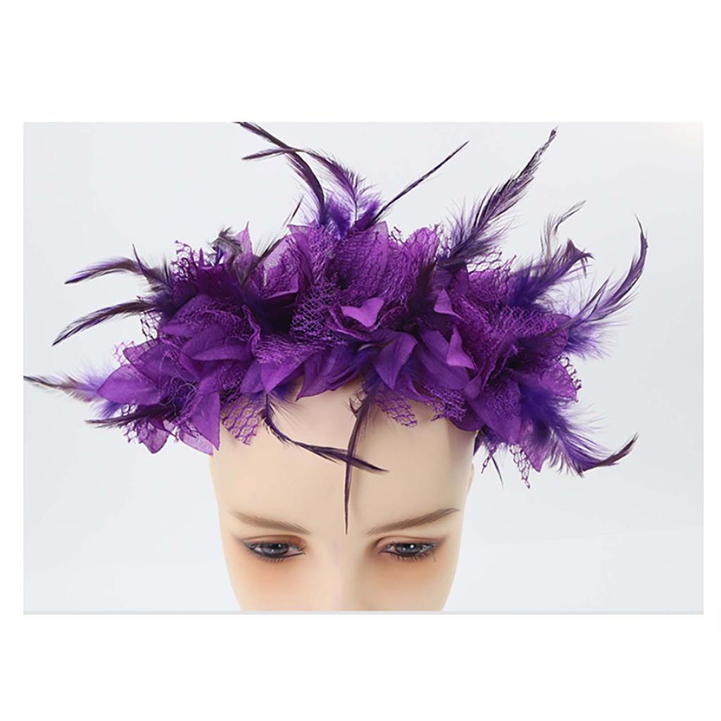 Carnival Feather Headbands Flower Headbands Retro Wind Headbands Hair Accessories