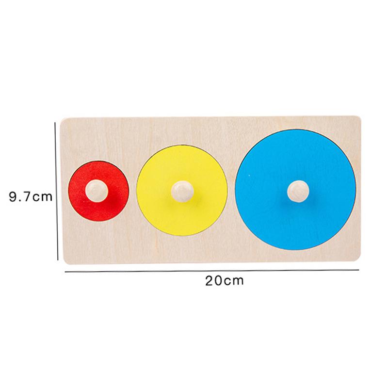 Деревянная доска для царапания с сопоставлением форм и цветов, Монтессори, детская головоломка, геометрические познавательные игрушки для раннего развития, TMZ