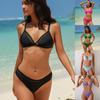 2025 European & American Women's Stylish Bikini Set with Cover-Up