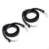 2x Handbag Leather Shoulder Bag Strap Handle Replacement DIY Accessory Black