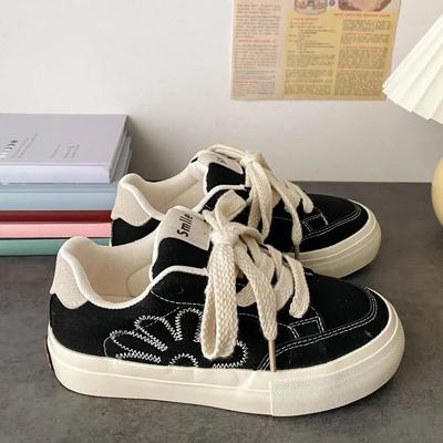 Шнуровка Плоская Высокое Качество Стильная Женская Обувь на Распродаже 2025 Новая Удобная и Элегантная Мода Y2k 39 Дешево В Женской Обуви