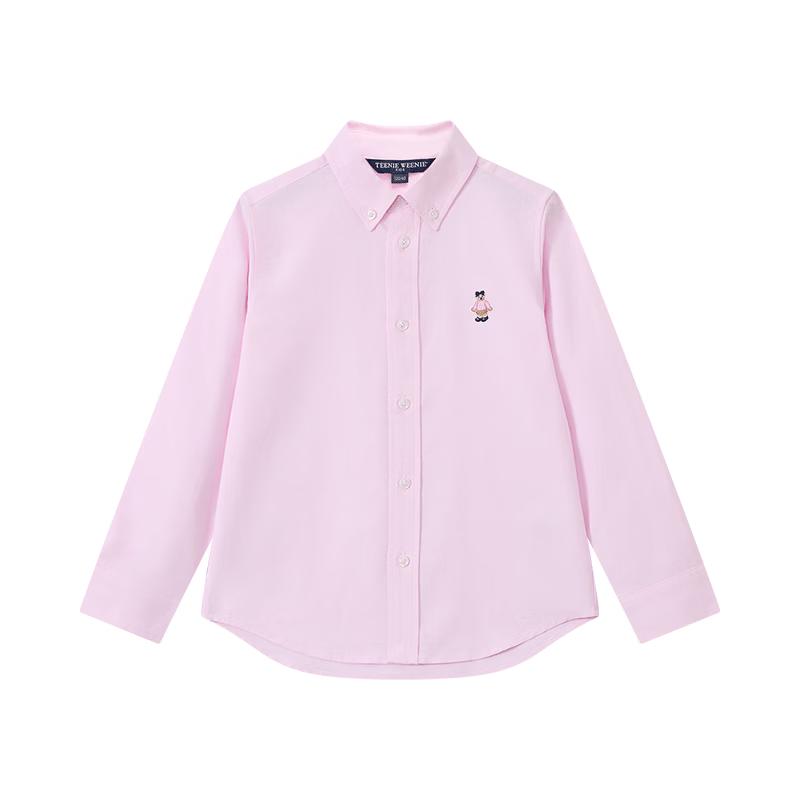 Teenie Weenie Kids Oxford Cotton Long-Sleeve Shirt