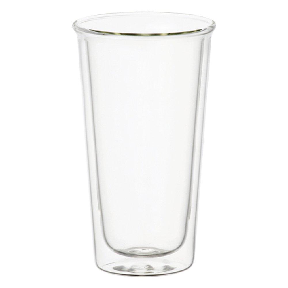 Kinto Пивной бокал CAST Double Wall Beer Glass 340 мл, термостойкое стекло, двойная структура, пивной бокал, безопасный для микроволновой печи/посудомоечной машины 21432