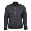 Mens Quilted Zip Up Flight Jacket
