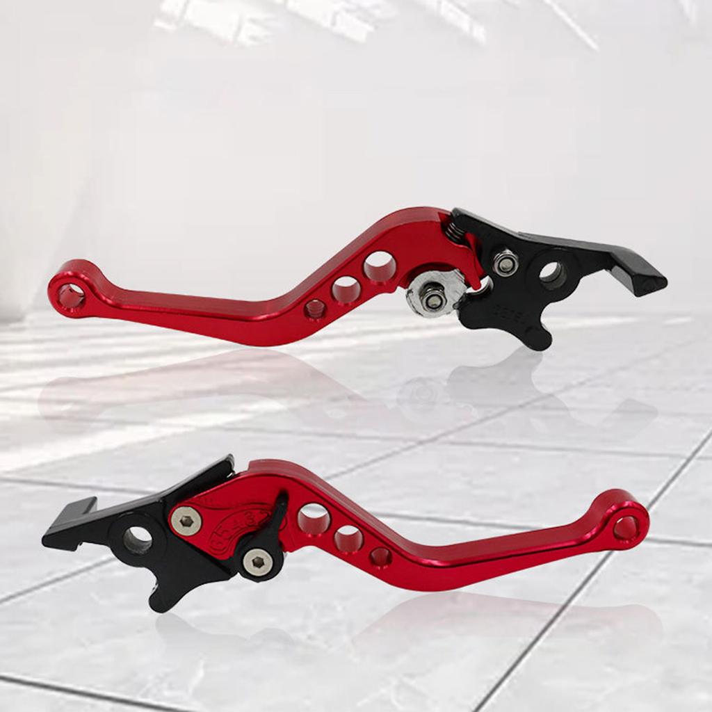 Motorcycle Double Disc Brake Universal CNC Aluminum Double Disc Brake Handle Lever Motorbike Modification Accessories
