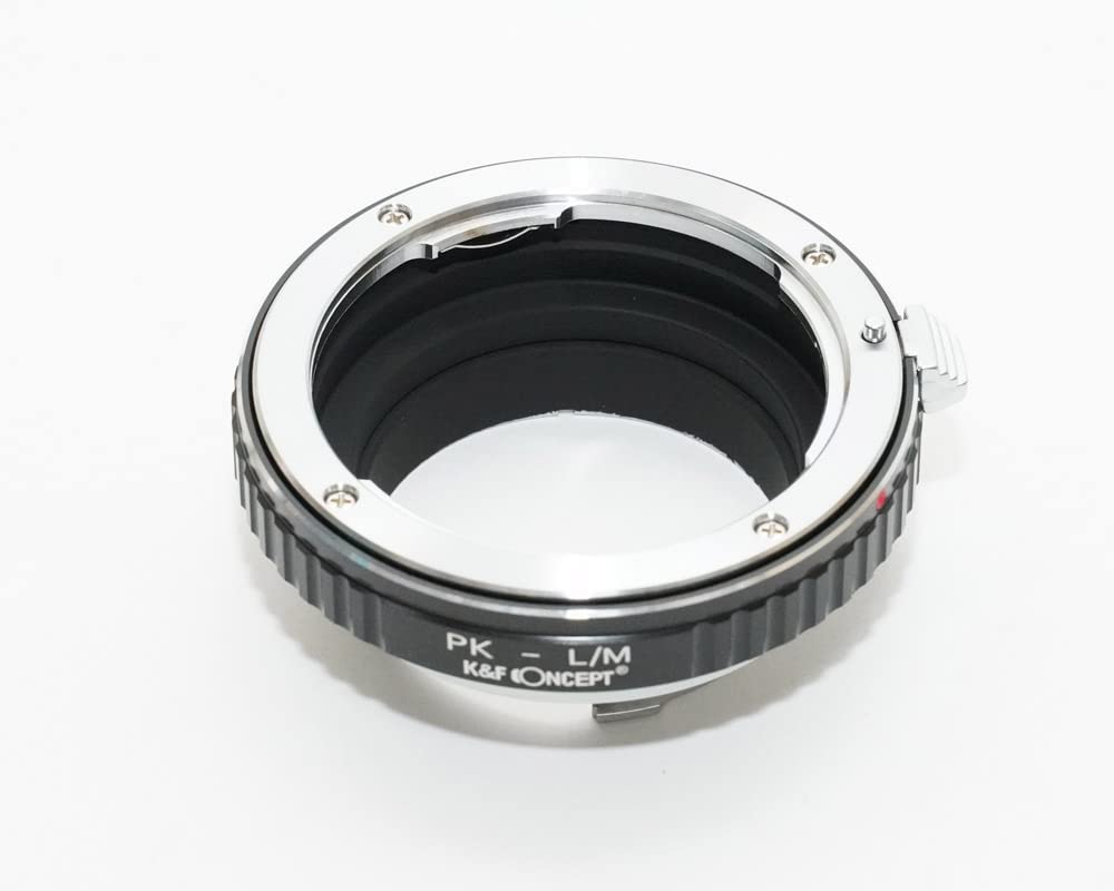 Адаптер крепления Pentax K Leica M с салфеткой для протирки линз K&F PK-L/M pk-lm (КФЛМ)