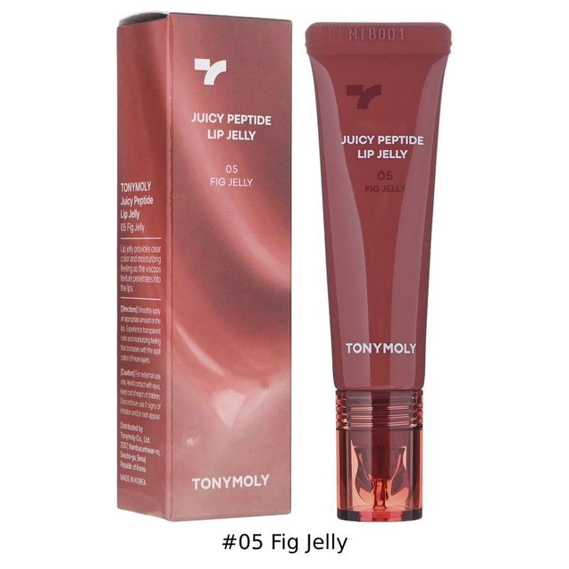 Tonymoly Сочный пептидный лип-жели - 5 цветов