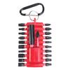 22 Pcs Impact Screwdriver Bits Set with Organizer Sleeve, Magnetic  S2 Steel Multi Driver Bits and 1Pc Bit Holder