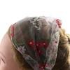 Wide-Brimmed Floral Embroidery Korean Lace Hair Accessories Headdress Hair Band Turban Headband