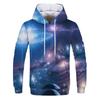 Space Galaxy Sweatshirt Men 3D Print Hoodie Men Women Loose Hoodie Vintage Kids Hoodie Long Sleeve Coat Purple Nebula Clothing