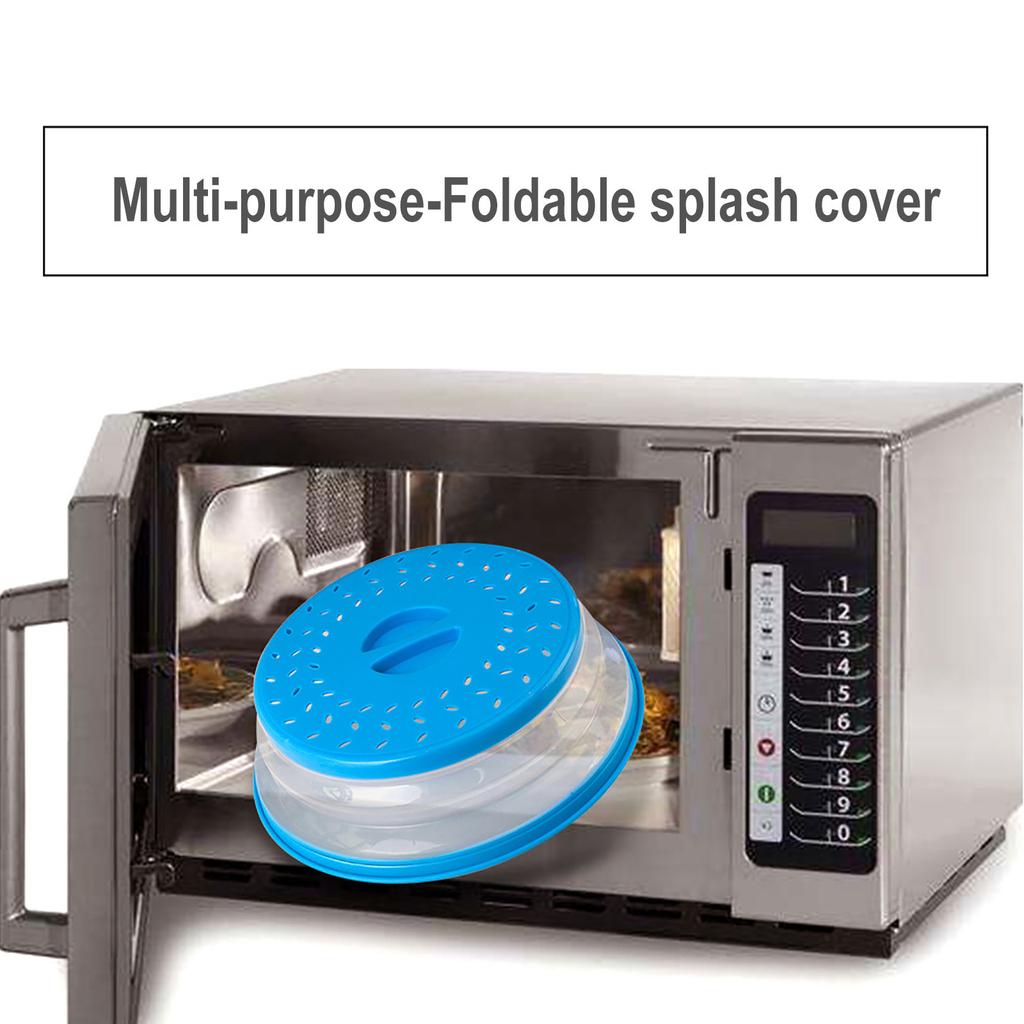 AND Silicone Folding Collapsible Microwave Cover Splatter Screen  Microwave