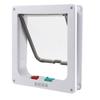Professional ABS Small Pet Gate 4 Way Security Lock Dog Cat Kitten Puppy Flap Door