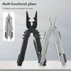 Портативные многофункциональные плоскогубцы, нож, открывалка для бутылок, диагональные плоскогубцы, портативные ручные инструменты с карманом для выживания на открытом воздухе, кемпинга