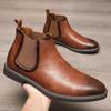 Fashion 40~46 Men Chelsea Boots Brand Retro Comfortable 2024 Fashion Men Boots