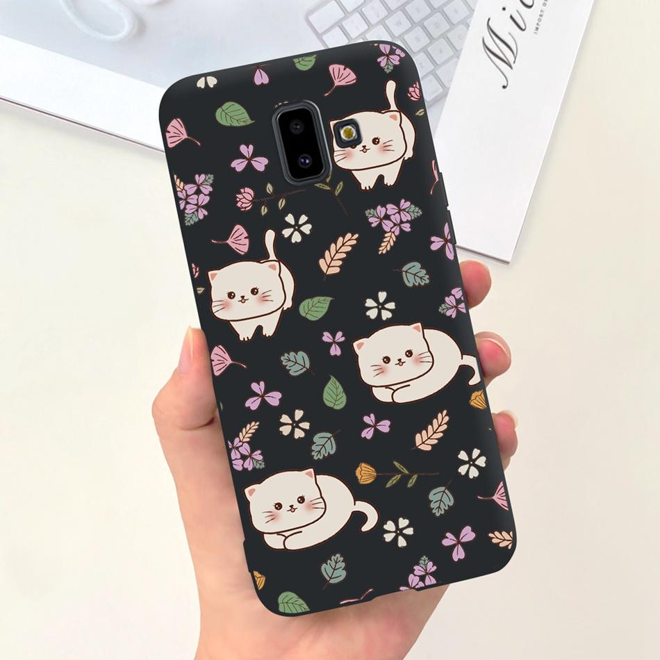 Чехол для Samsung Galaxy J6 Plus 2018 Samsung J6 (2018) J6+ J 6 J6Plus J610F J600G Милый Конфетный Цвет Мягкий Силиконовый Задний Чехол для Телефона